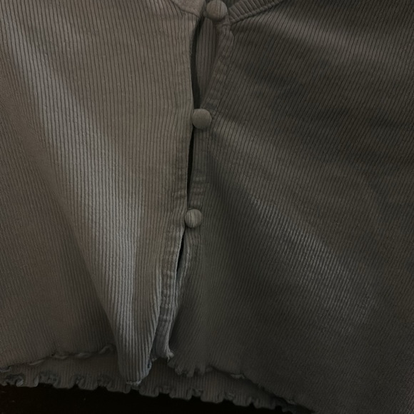 Baby blue cropped long sleeve - Picture 2 of 2